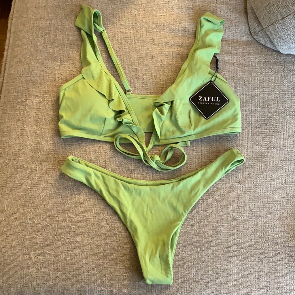 Lime Green Bikini